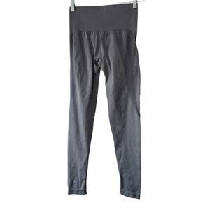 NVGTN Gray 26" Seamless Compression Leggings Women's Size Small